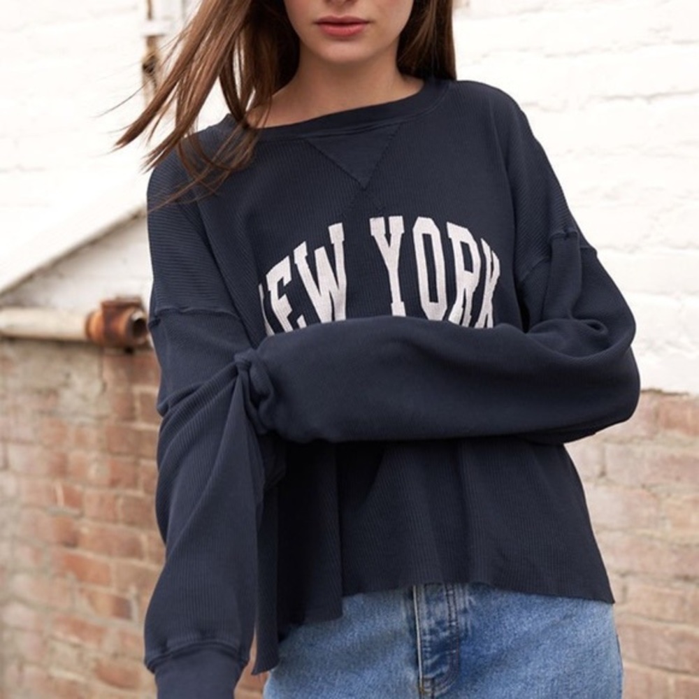 Brandy Melville New York Thermal Top